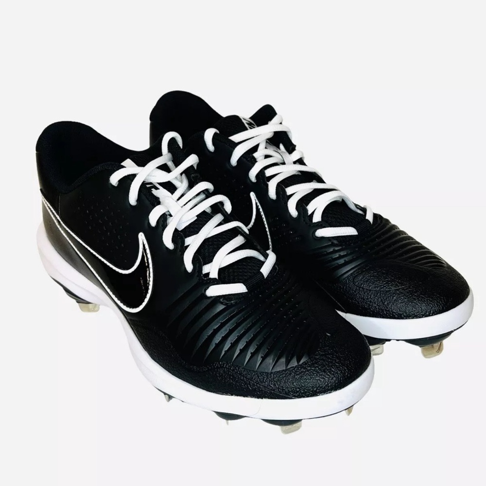 Nike Alpha Huarache 3 Varsity Low Cleats Spikes Black CT0829-003 Men’s Size 13 - Picture 3 of 10